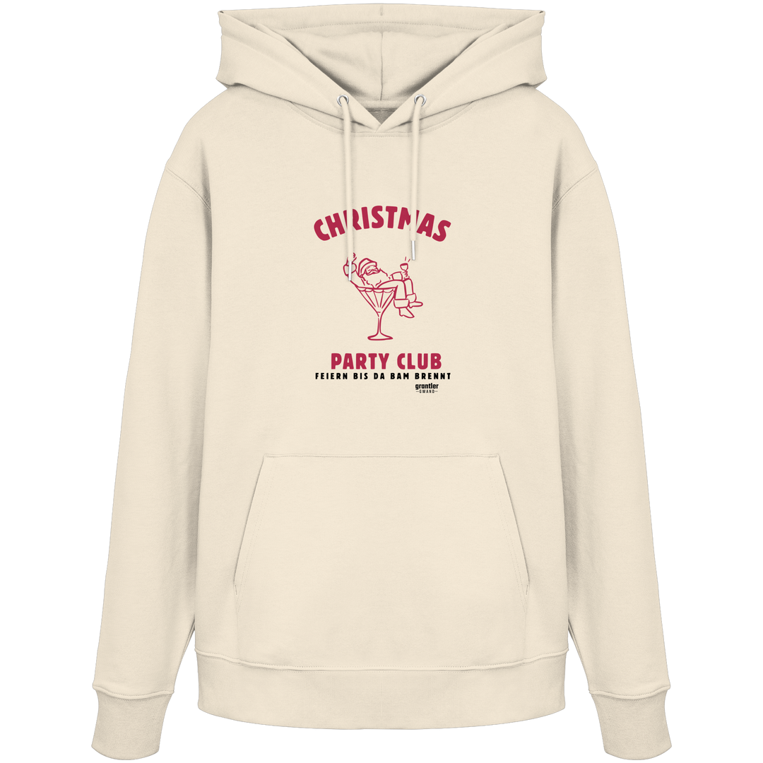Christmas Party Club - Frontprint - Hoodie