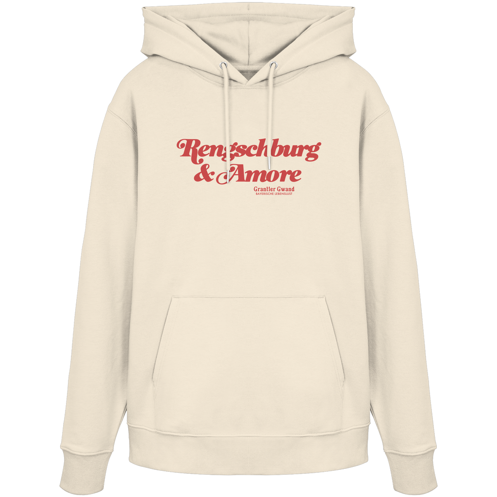 Rengschburg & Amore - rote Variante - Frontprint - Hoodie