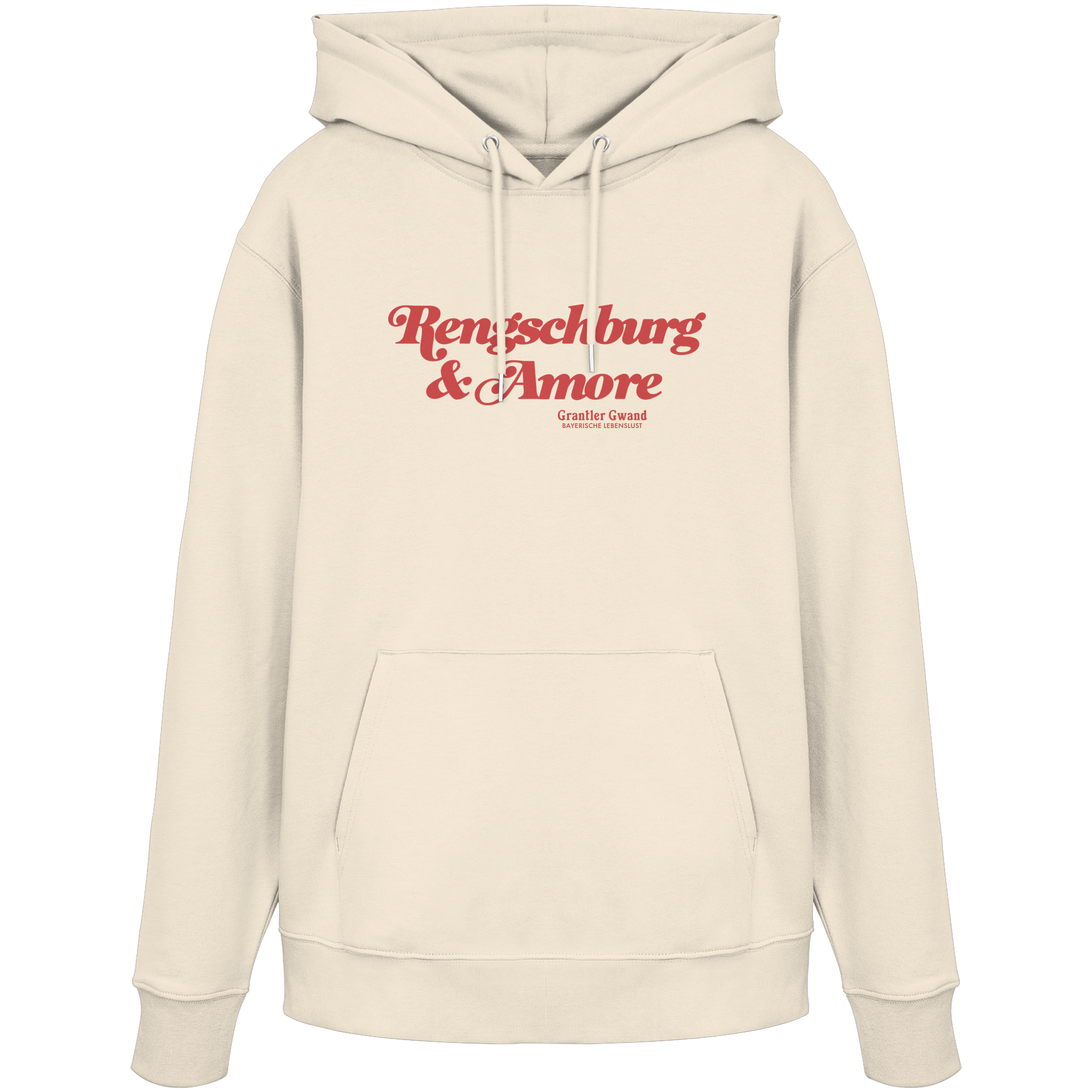 Rengschburg & Amore - rote Variante - Frontprint - Hoodie