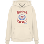 Beer Pong Bavaria  - rote Variante - Frontprint - Hoodie