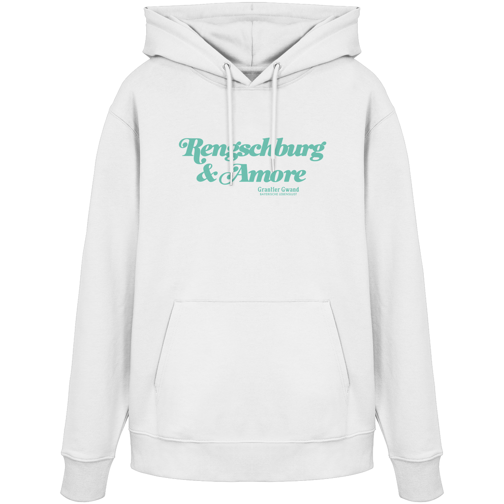 Rengschburg & Amore - grüne Variante - Frontprint - Hoodie
