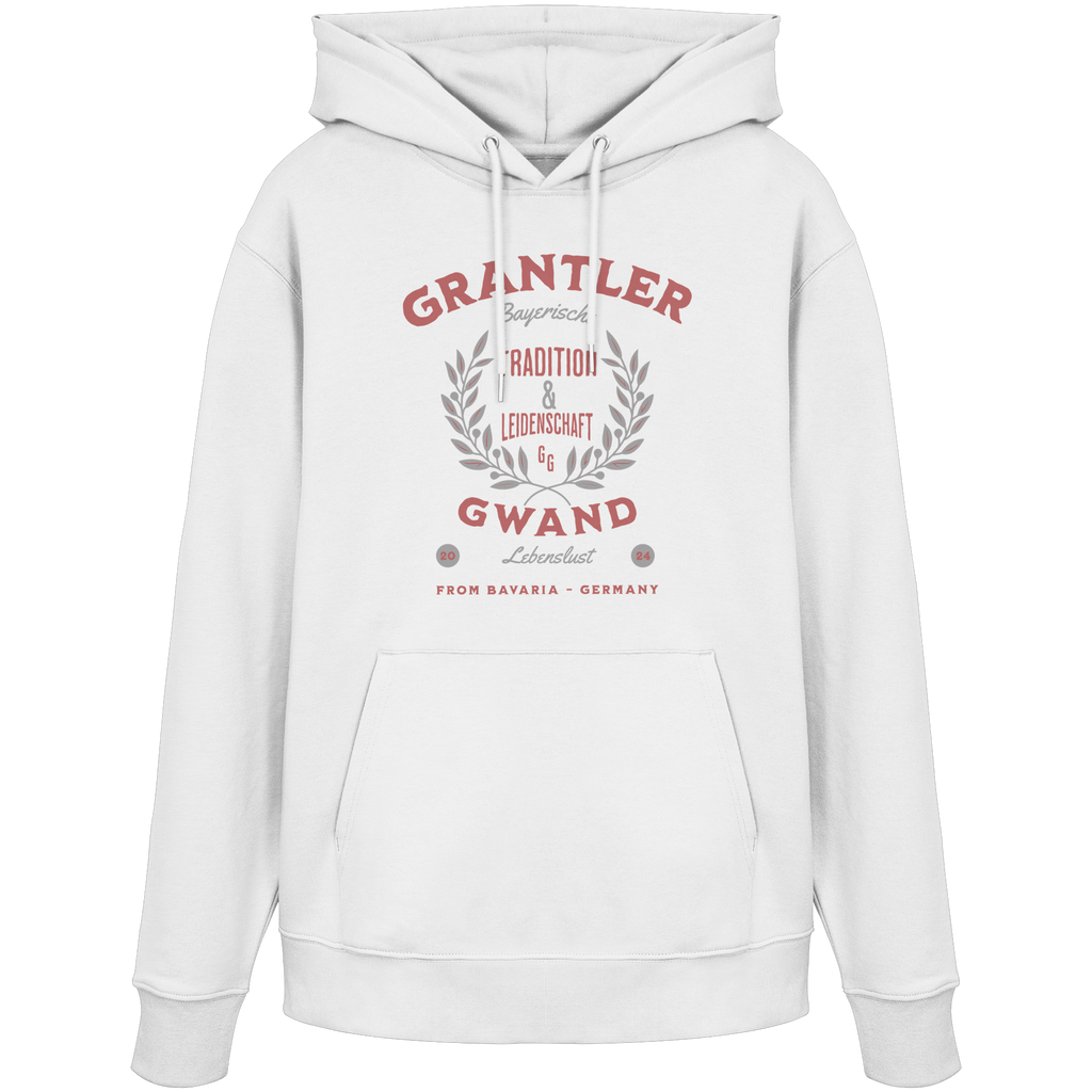 Tradition & Leidenschaft - Rote Variante - Frontprint - Hoodie