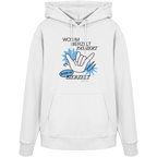 Wos Im Bierzelt Passiert - blaue Variante - Frontprint - Hoodie