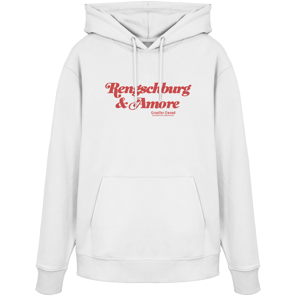 Rengschburg & Amore - rote Variante - Frontprint - Hoodie