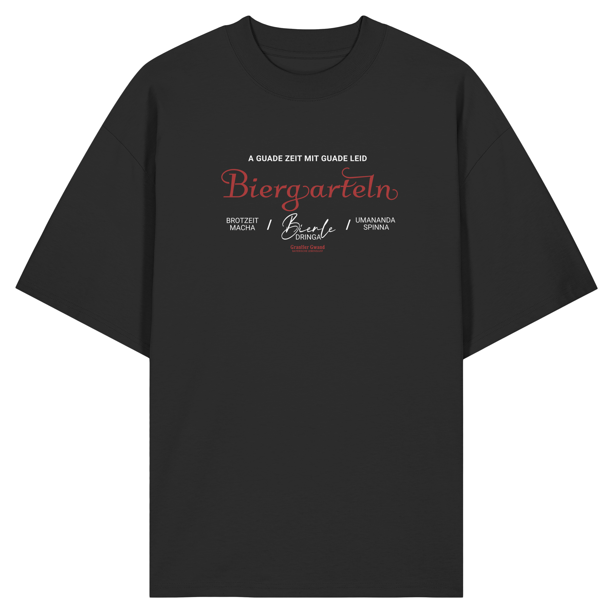 Biergarteln - Oversize Shirt