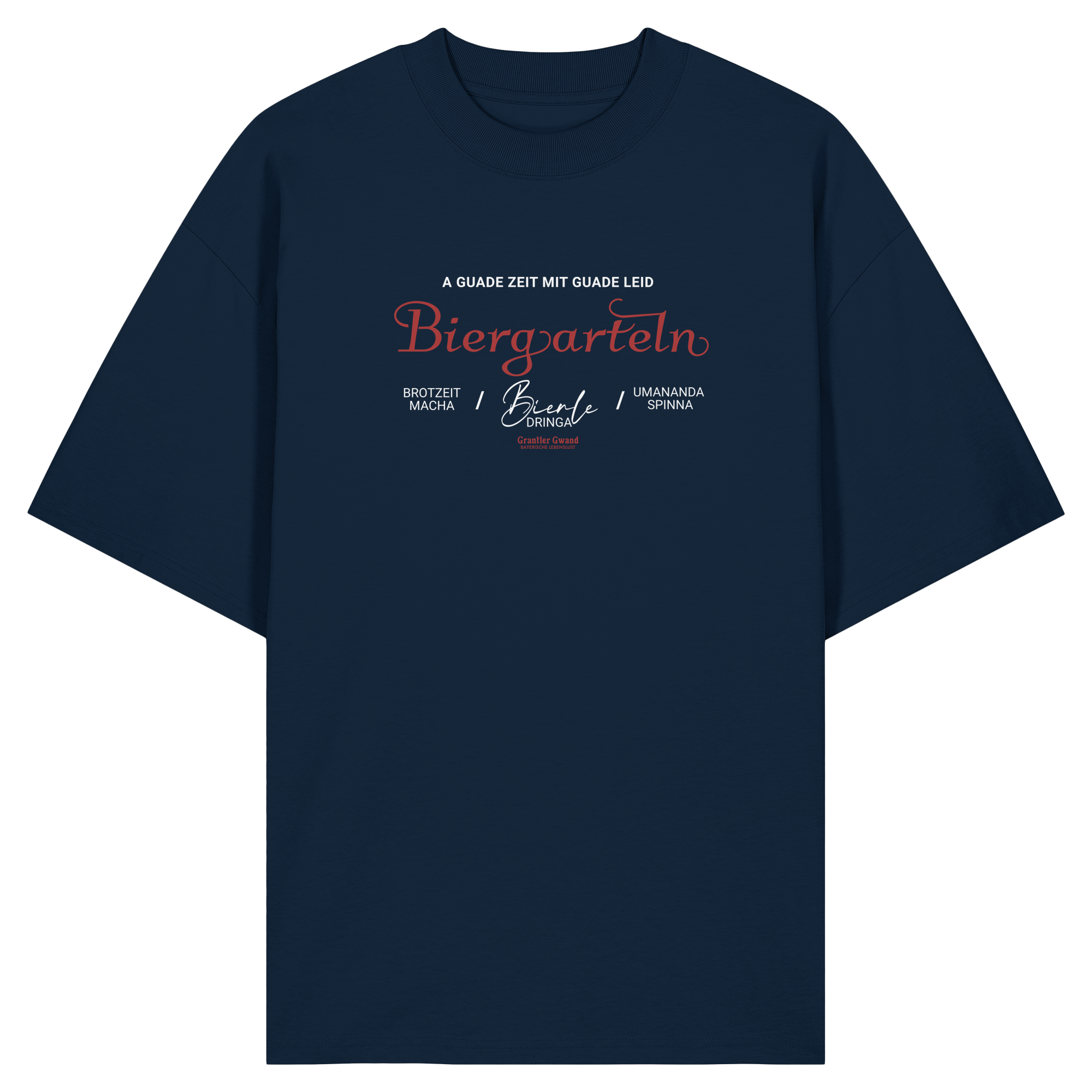 Biergarteln - Oversize Shirt