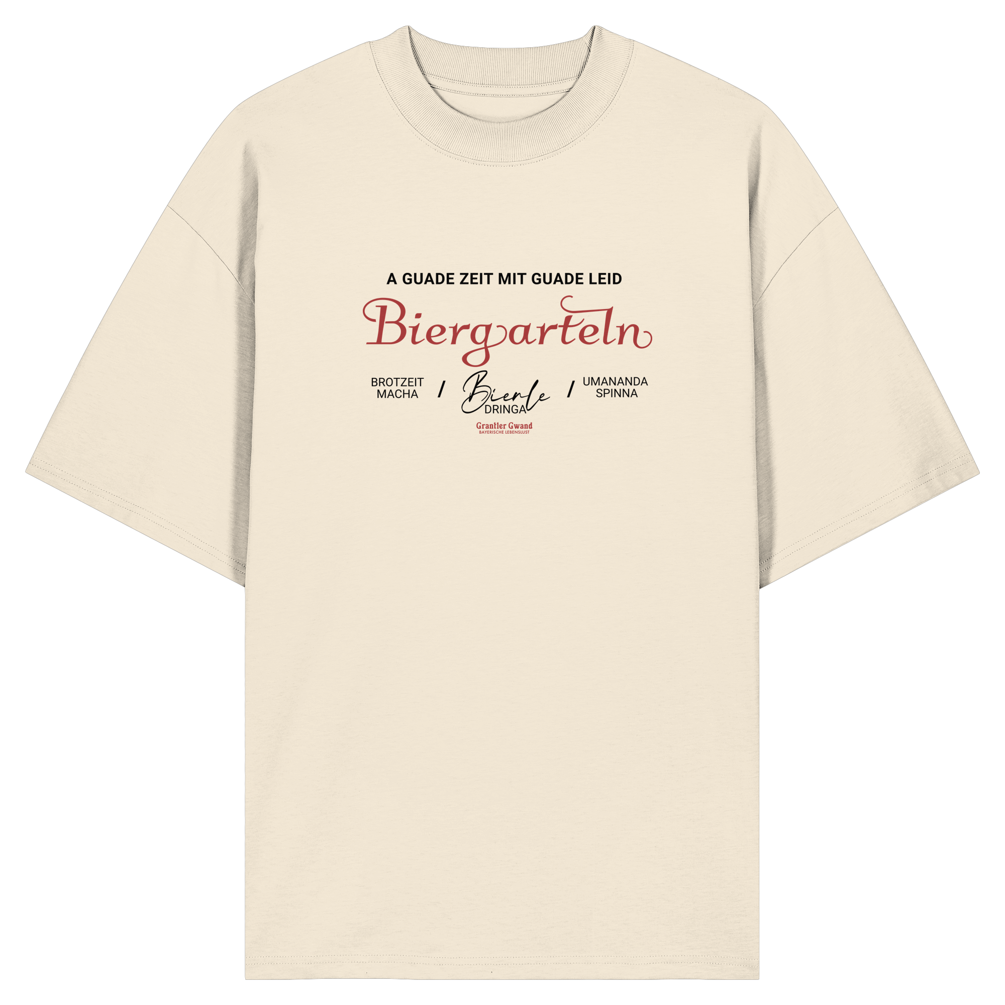 Biergarteln - Oversize Shirt