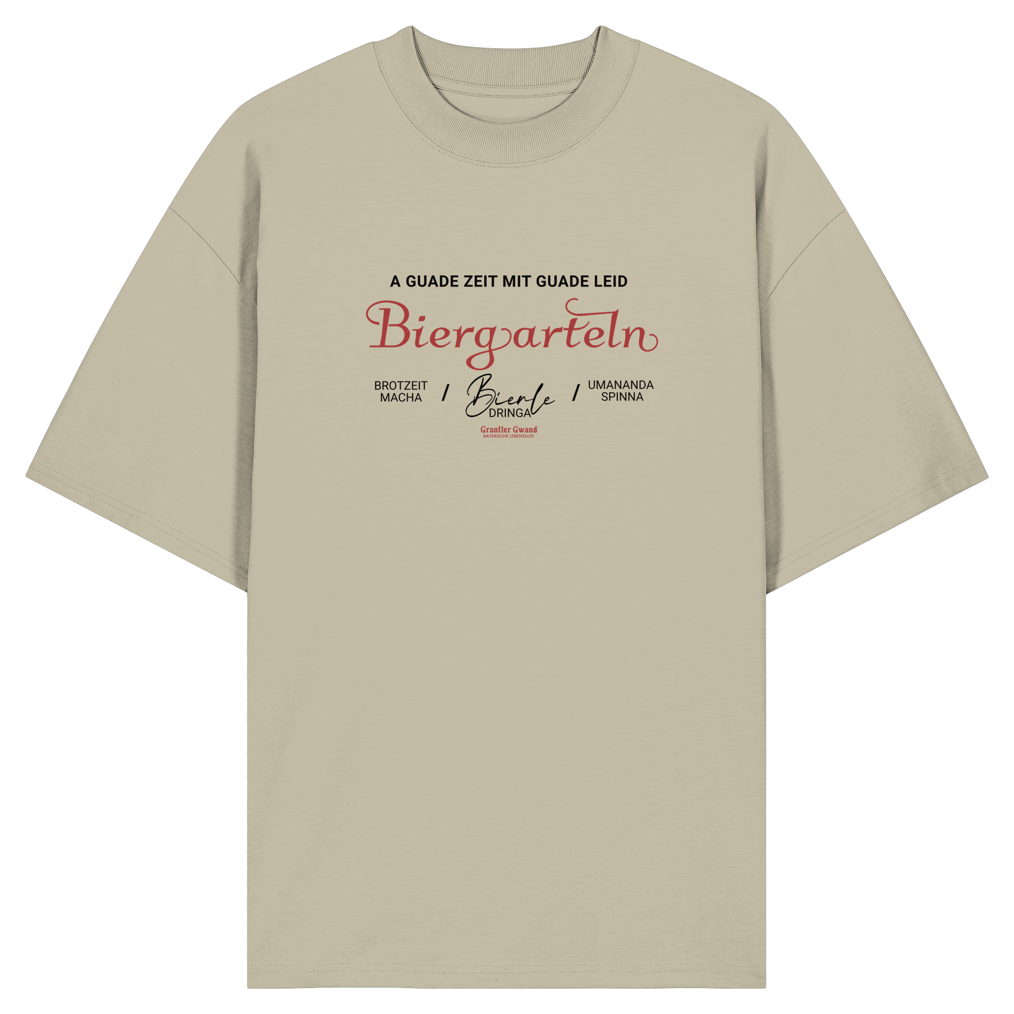 Biergarteln - Oversize Shirt
