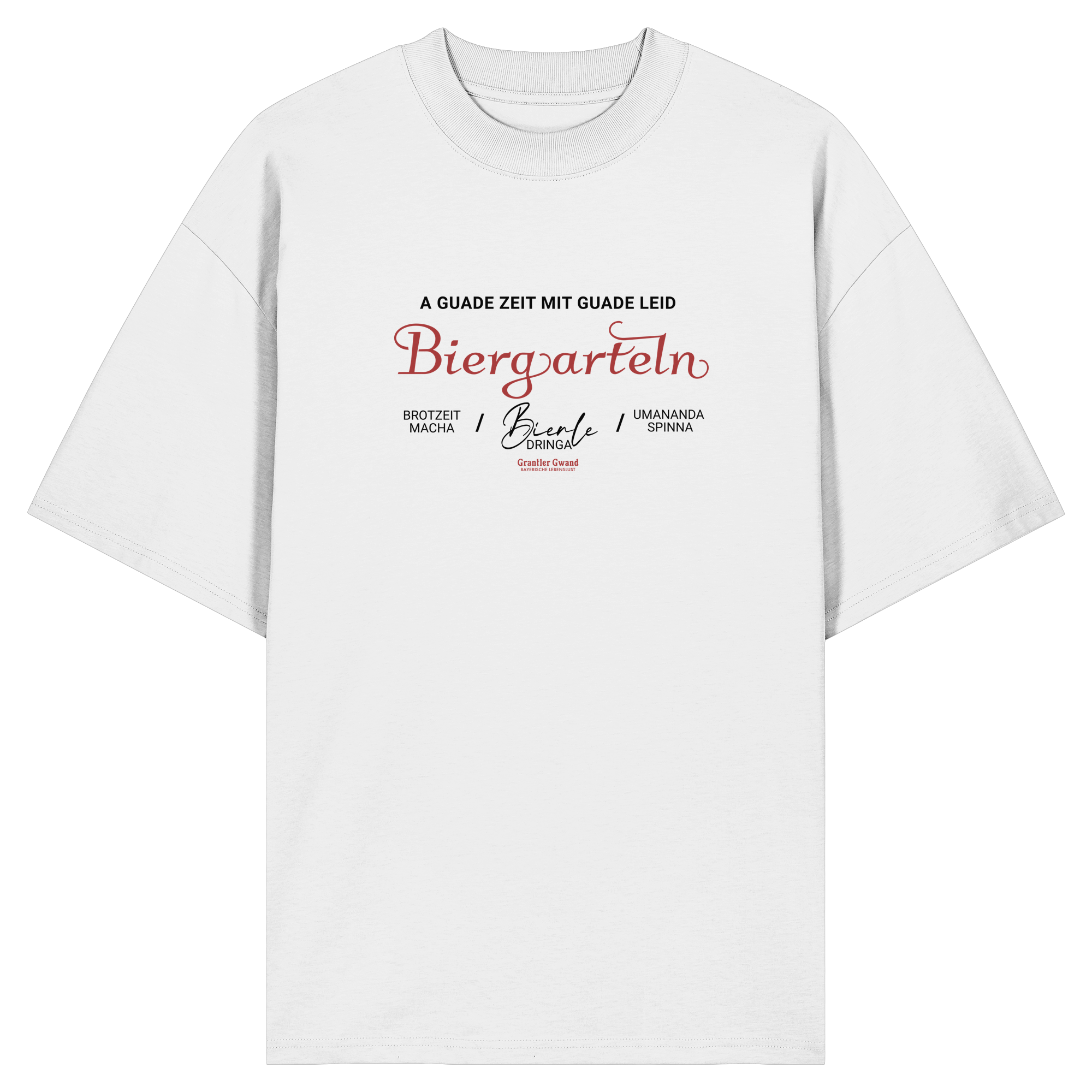 Biergarteln - Oversize Shirt