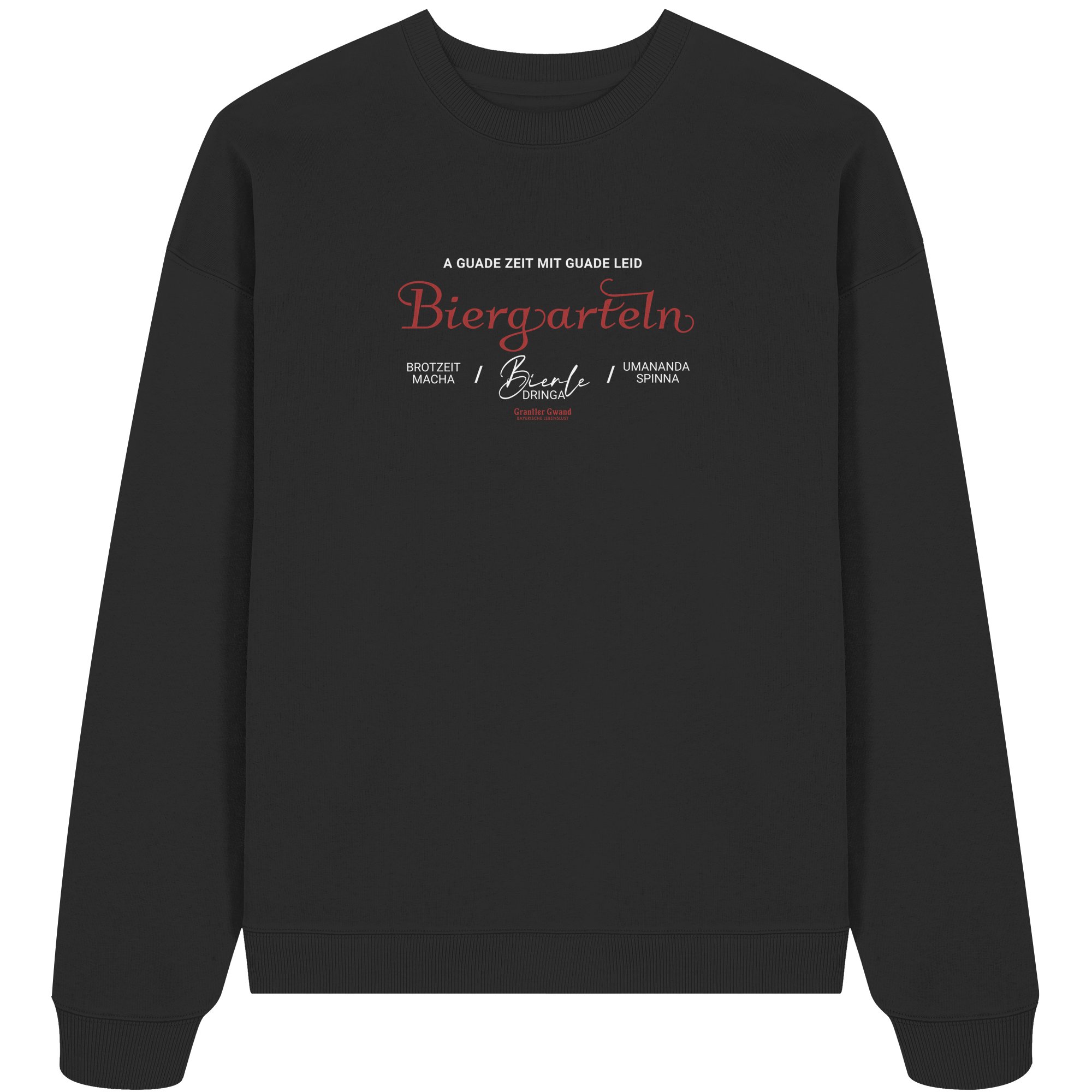 Biergarteln - Oversize Sweatshirt