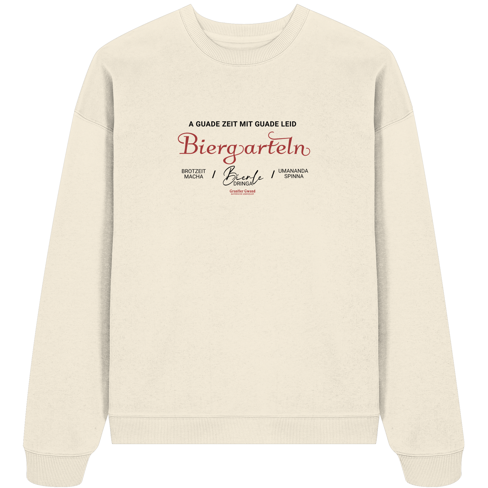 Biergarteln - Oversize Sweatshirt