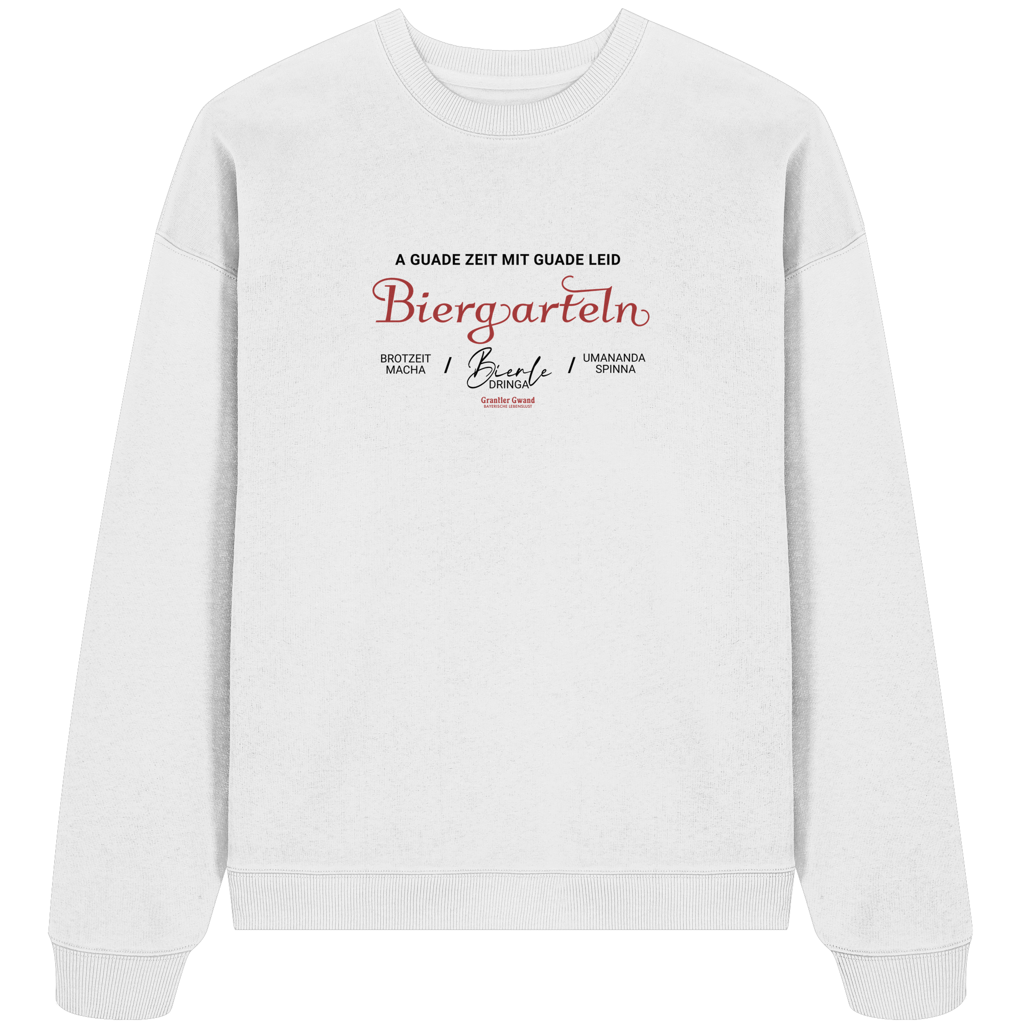 Biergarteln - Oversize Sweatshirt