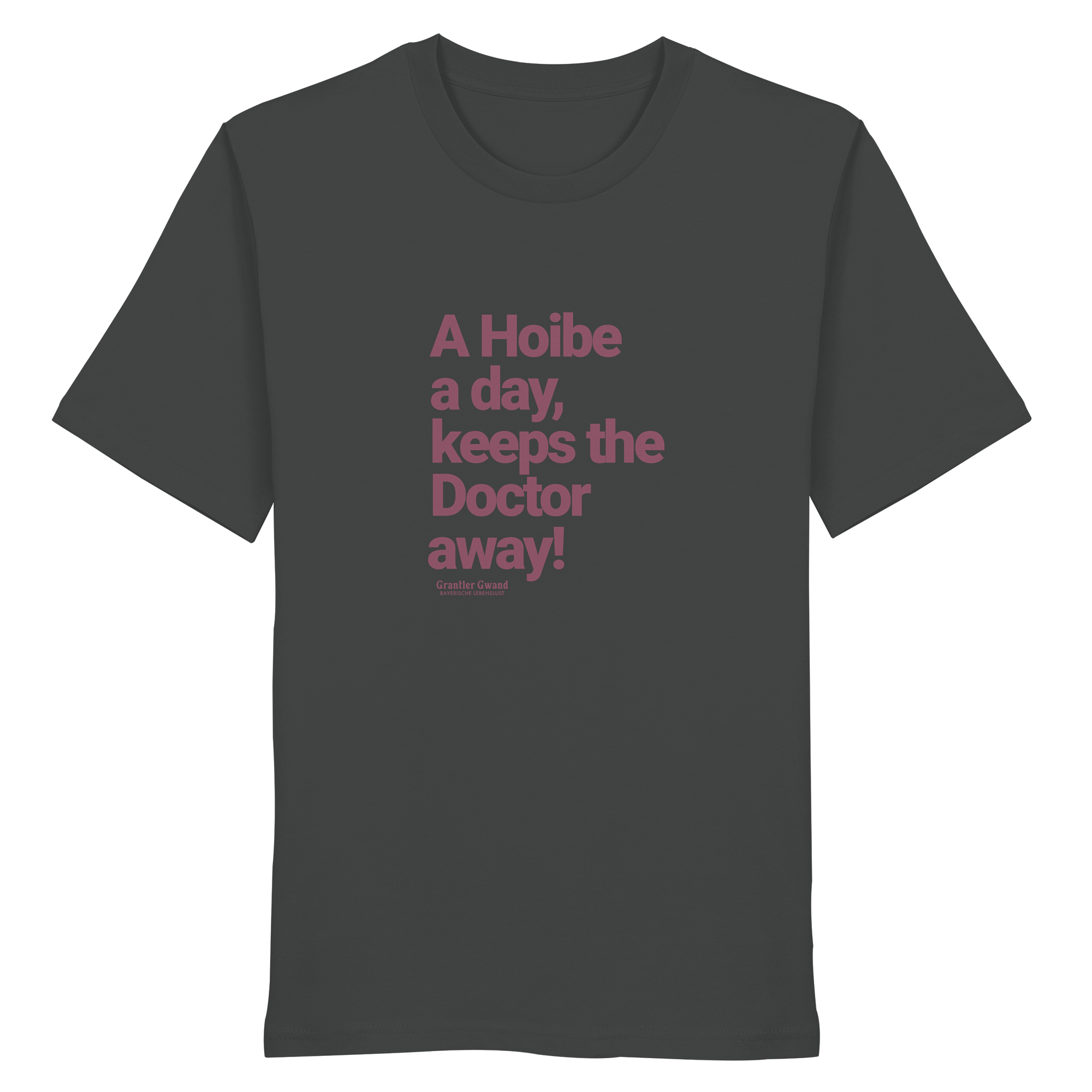 A Hoibe - rote Variante - Frontprint - T-Shirt