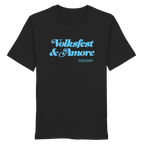 Volksfest & Amore - blaue Variante - Frontprint - T-Shirt