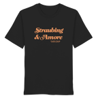 Straubing & Amore - orangene Variante - Frontprint - T-Shirt