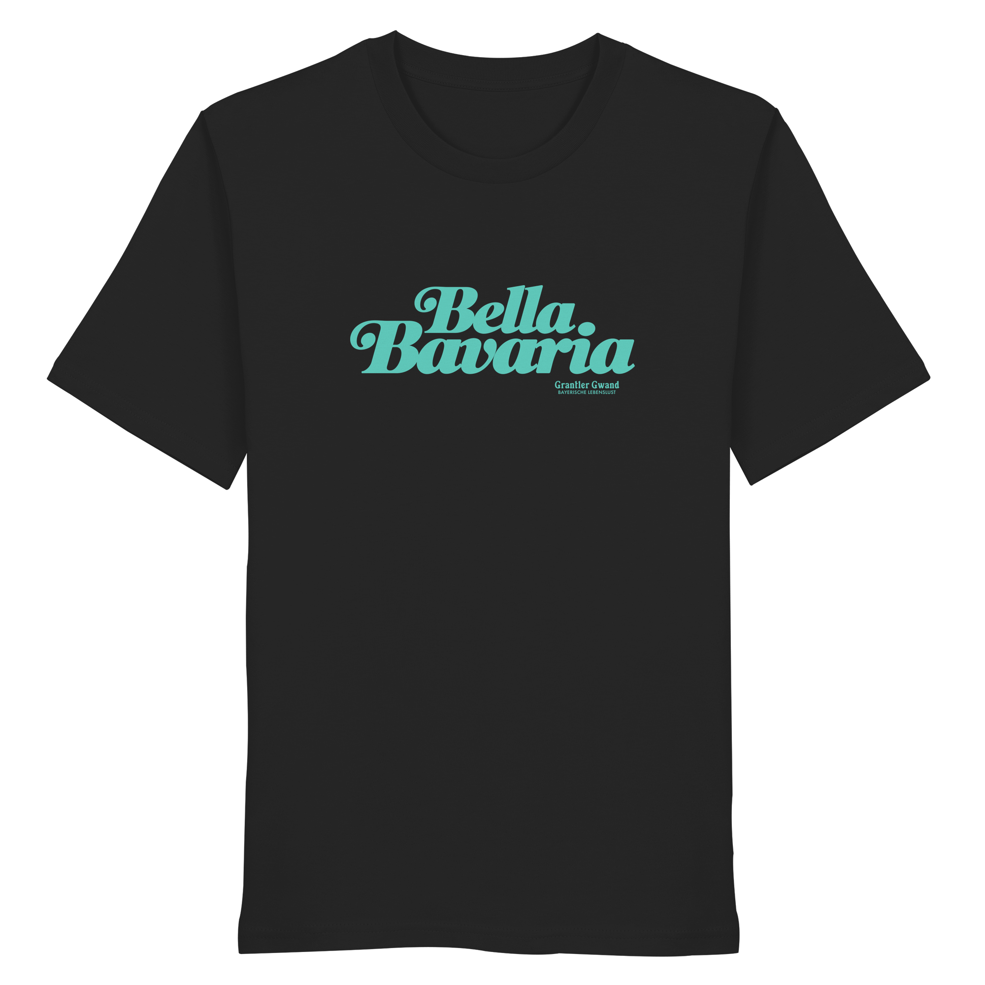 Bella Bavaria - grüne Variante - Frontprint - T-Shirt