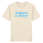 Volksfest & Amore - blaue Variante - Frontprint - T-Shirt