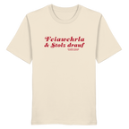 Feiawehrla & Stolz drauf - rote Variante - Frontprint - T-Shirt