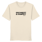 Gschneizt & Kampelt - schwarze Variante - Frontprint - T-Shirt