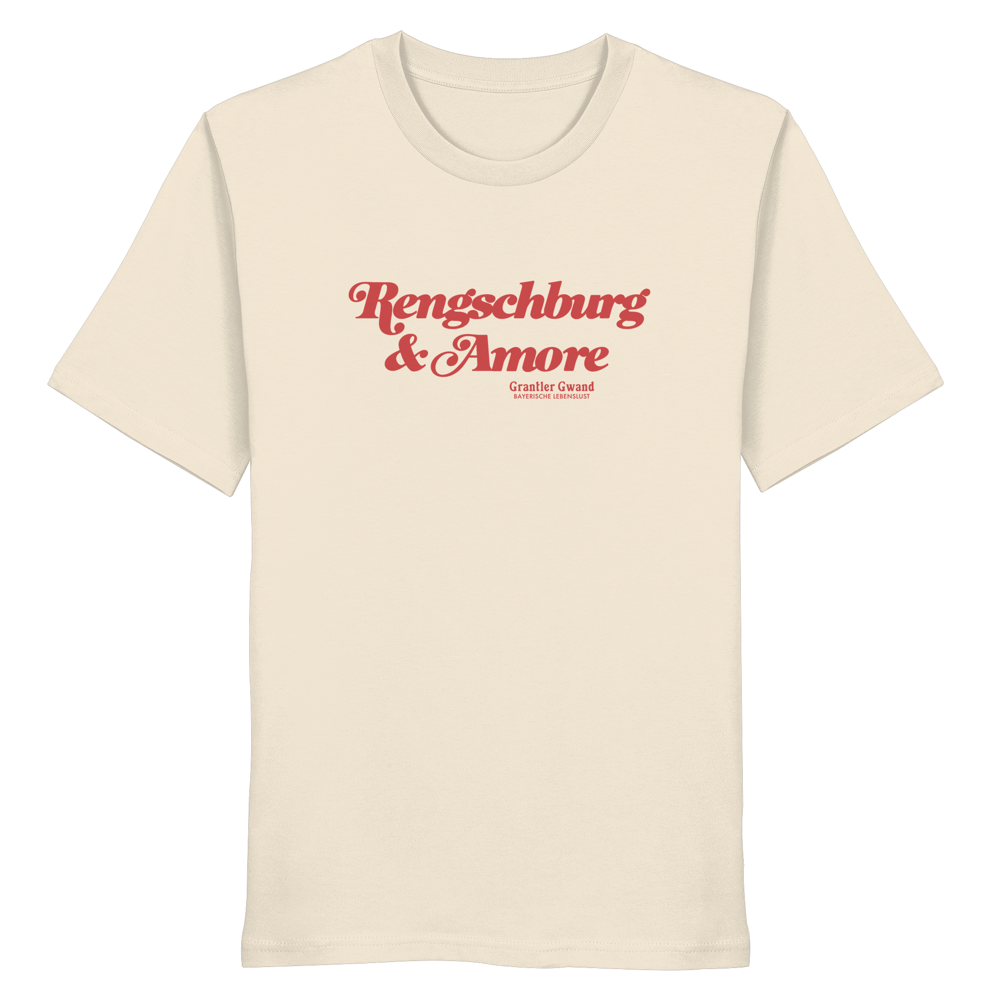 Rengschburg & Amore - rote Variante - Frontprint - T-Shirt