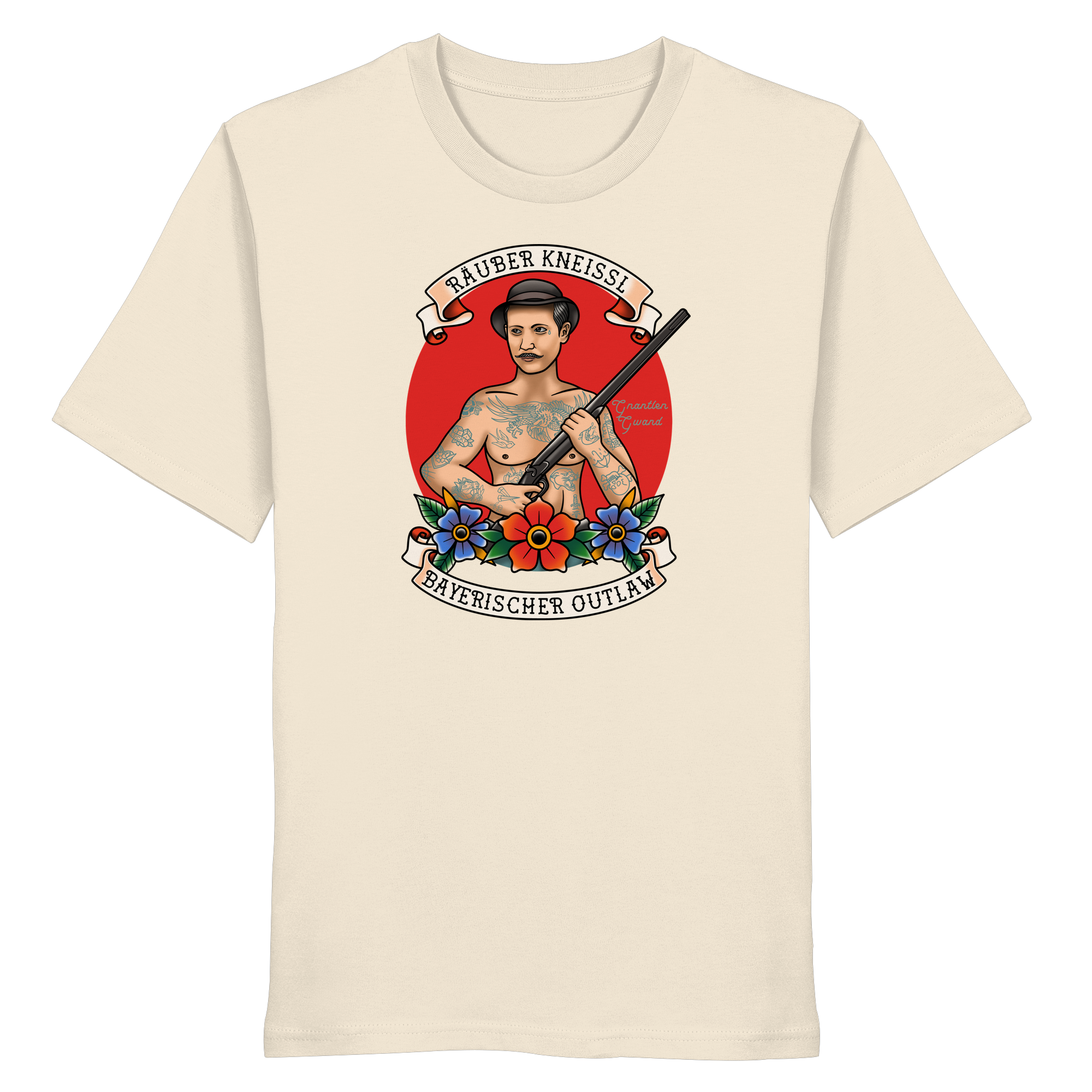 Räuber Kneissl - Frontprint - T-Shirt