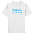 Volksfest & Amore - blaue Variante - Frontprint - T-Shirt