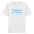 Volksfest & Amore - blaue Variante - Frontprint - T-Shirt
