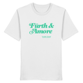 Fürth & Amore - grüne Variante - Frontprint - T-Shirt