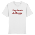Ingolstadt & Amore - rote Variante - Frontprint - T-Shirt