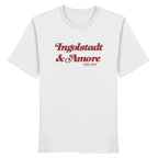 Ingolstadt & Amore - rote Variante - Frontprint - T-Shirt