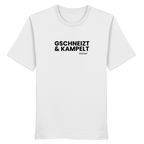 Gschneizt & Kampelt - schwarze Variante - Frontprint - T-Shirt