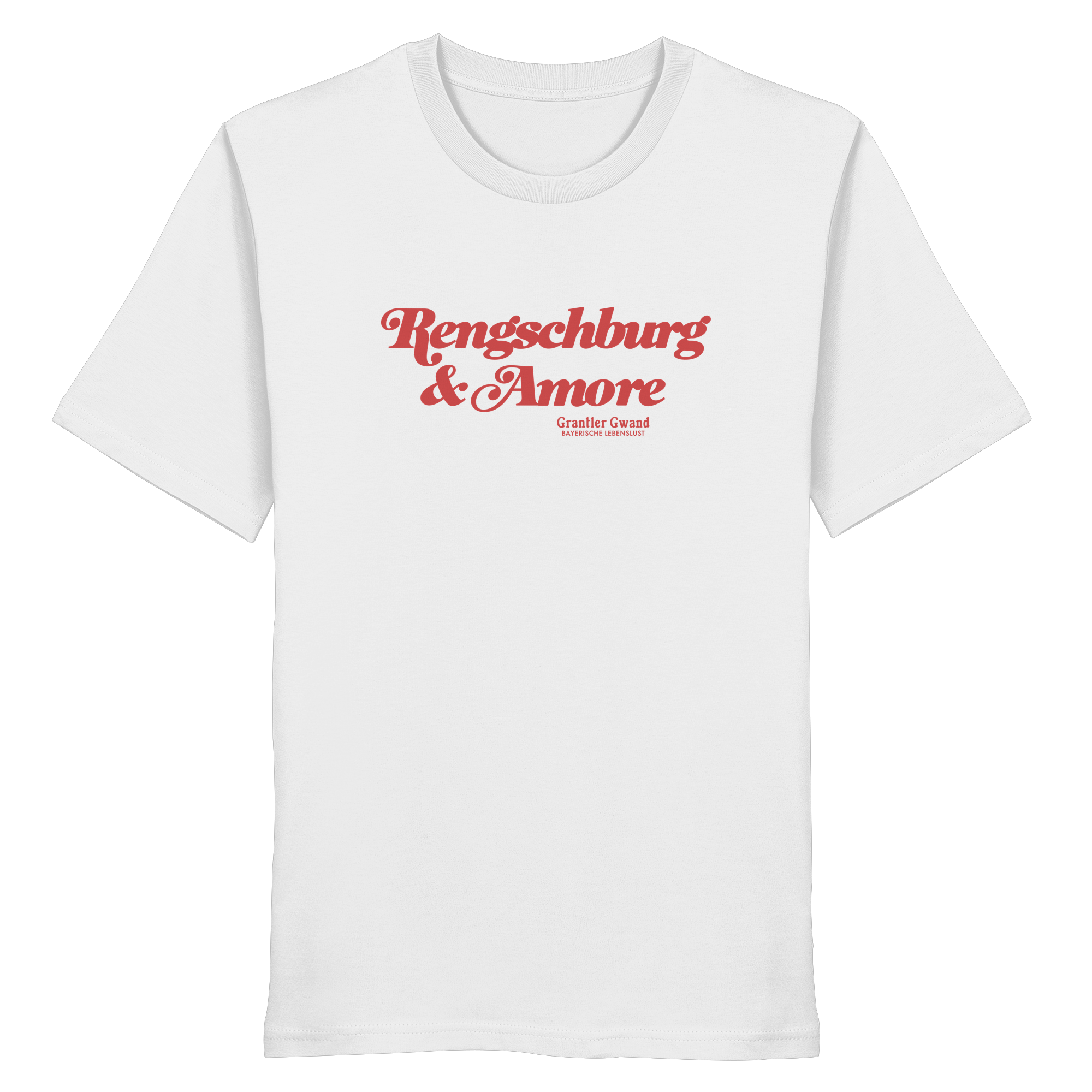Rengschburg & Amore - rote Variante - Frontprint - T-Shirt