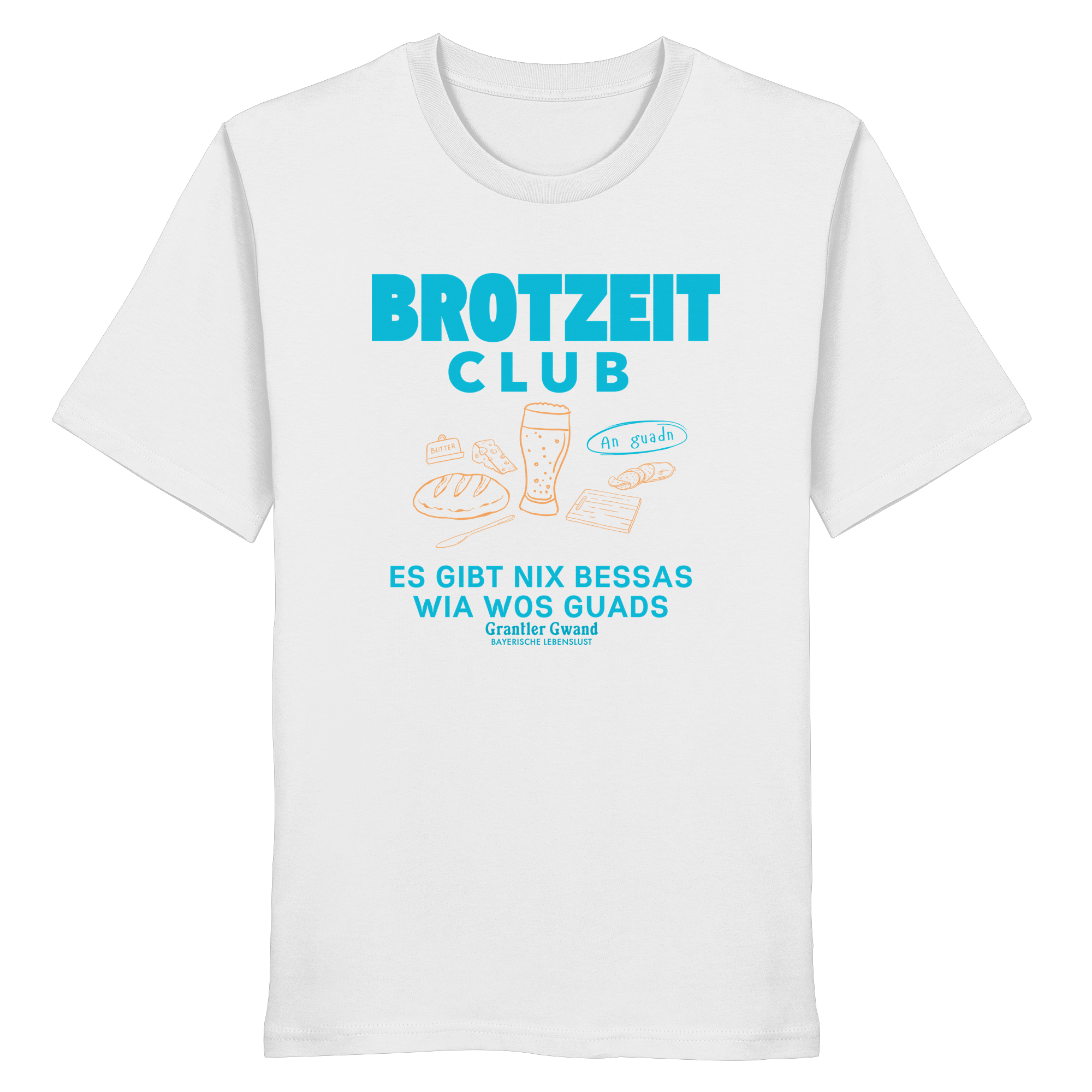 Brotzeit Club - grüne Variante - Frontprint - T-Shirt