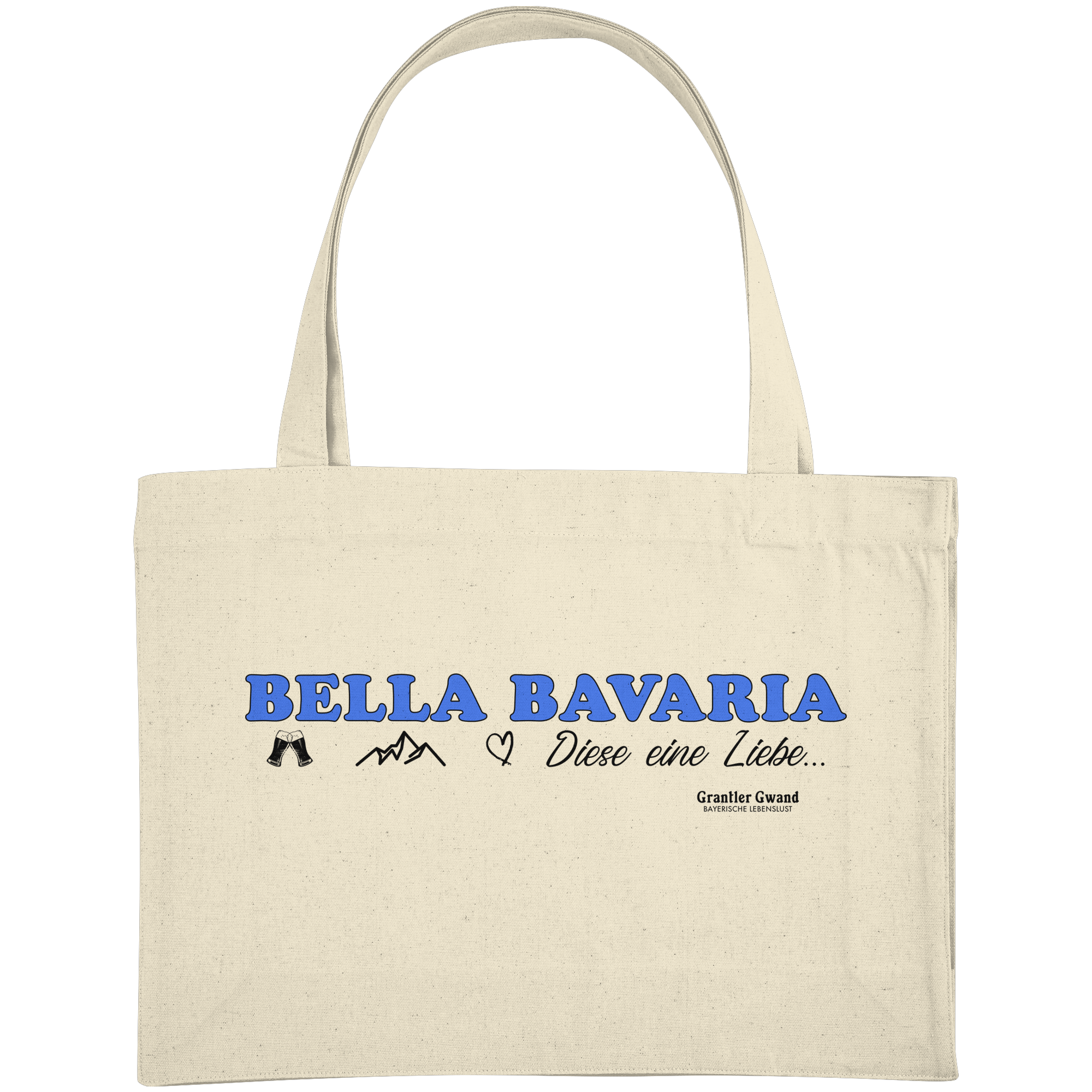 Bella Bavaria Blau - Shopping-Bag